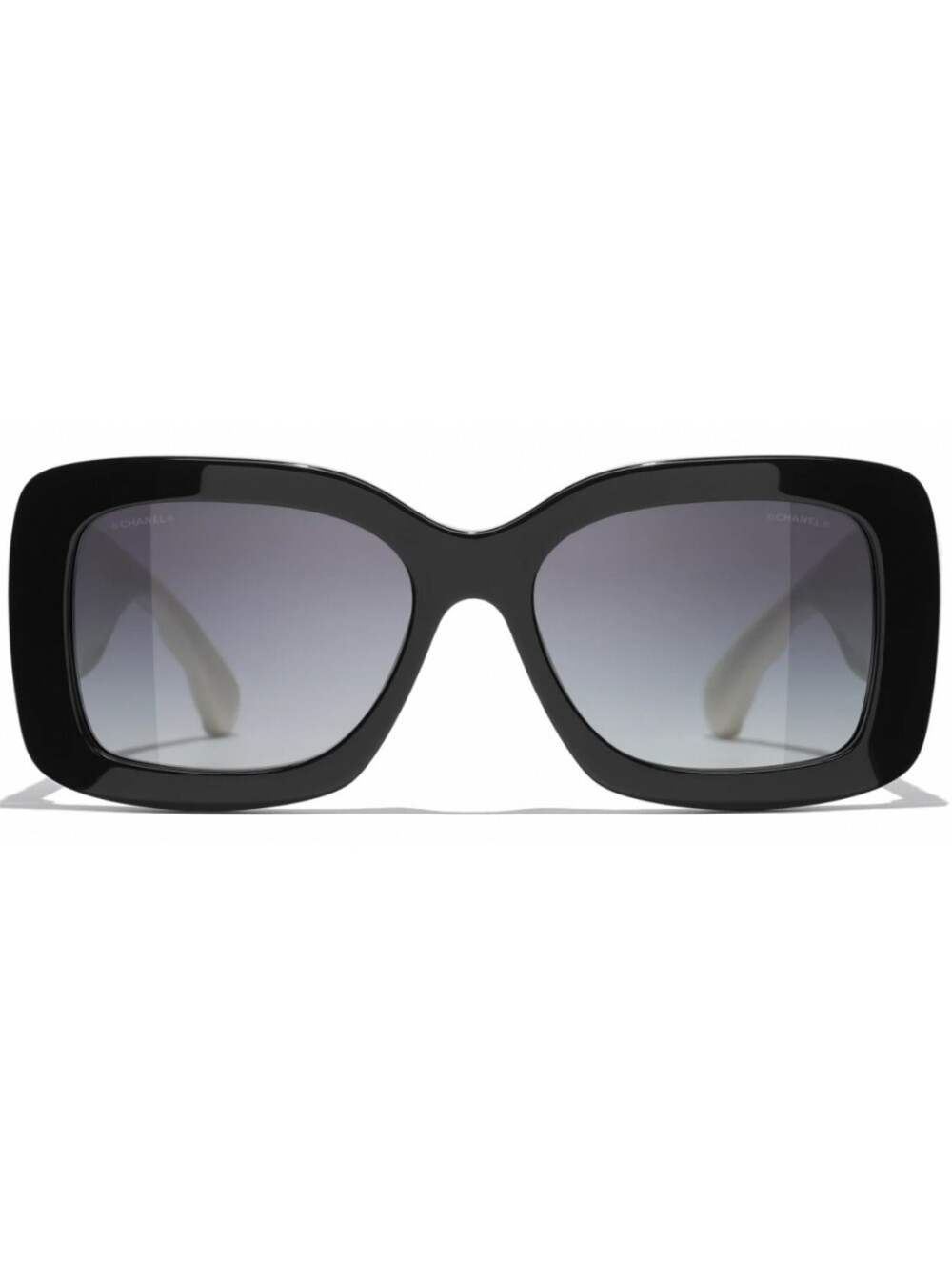 Chanel - Rectangular Sunglasses - Black White Gray Gradient - 5483 - Picture 4 of 12